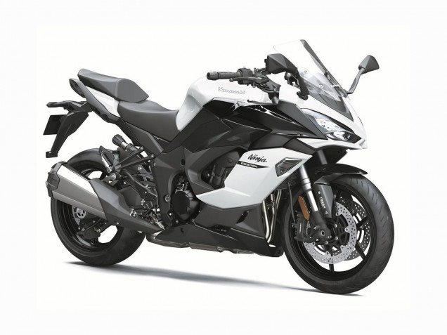 Mejores Carenados Moto Kawasaki Z1000SX 2020-2025 - Blanco Negro Ninja
