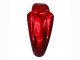 Mejores Carenados Moto Kawasaki ZZR600 1998-2003 - Rojo Negro Llama
