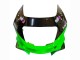 Mejores Carenados Moto Kawasaki ZZR400 1993-2007 - Verde Negro Brillante Verde Monstruo Elf Touch4 Bridgestone