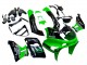 Mejores Carenados Moto Kawasaki ZZR600 1998-2003 - Verde Negro Monstruo Elf