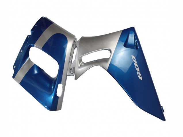 Mejores Carenados Moto Kawasaki ZZR400 1993-2007 - Azul Plata Negro