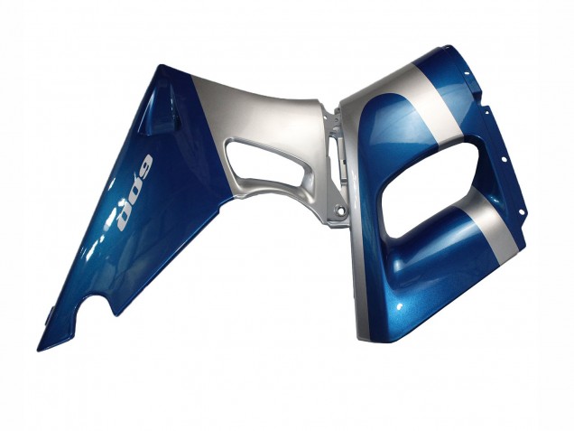 Mejores Carenados Moto Kawasaki ZZR400 1993-2007 - Azul Plata Negro
