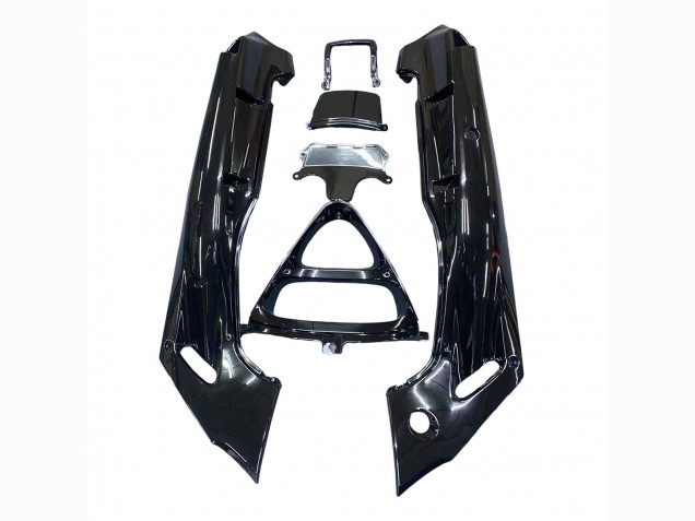 Mejores Carenados Moto Kawasaki ZZR600 1998-2003 - Negro Brillante Oro Ninja