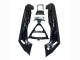 Mejores Carenados Moto Kawasaki ZZR600 1998-2003 - Negro Brillante Oro Ninja