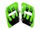 Mejores Carenados Moto Kawasaki ZZR400 1993-2007 - Verde Negro Brillante Llama