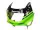 Mejores Carenados Moto Kawasaki ZZR600 1998-2003 - Verde Negro Brillante Azul Monstruo Elf Touch4 Bridgestone