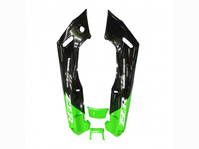 Mejores Carenados Moto Kawasaki ZZR600 1998-2003 - Verde Negro Brillante Azul Monstruo Elf Touch4 Bridgestone