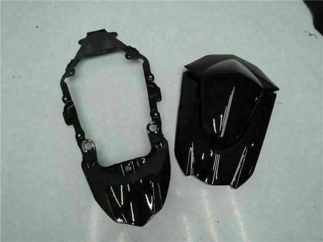Mejores Carenados Moto Suzuki GSXR 1000 2009-2016 - Negro Brillante Rojo Faro Motul