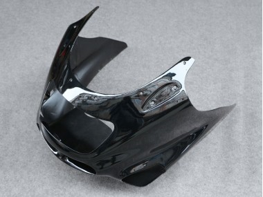 Mejores Carenado Moto Kawasaki ZZR1100 1993-2003 - Negro Brillante
