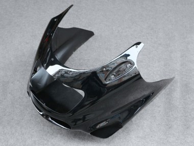 Mejores Carenado Moto Kawasaki ZZR1100 1993-2003 - Negro Brillante