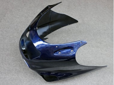 Mejores Carenados Moto Kawasaki ZZR1100 1993-2003 - Azul Brillante Gris