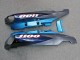 Mejores Carenados Moto Kawasaki ZZR1100 1993-2003 - Azul Brillante Gris