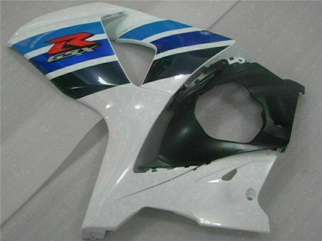 Mejores Completo Carenados Moto Suzuki GSXR 1000 2009-2016 - Blanco Azul Negro