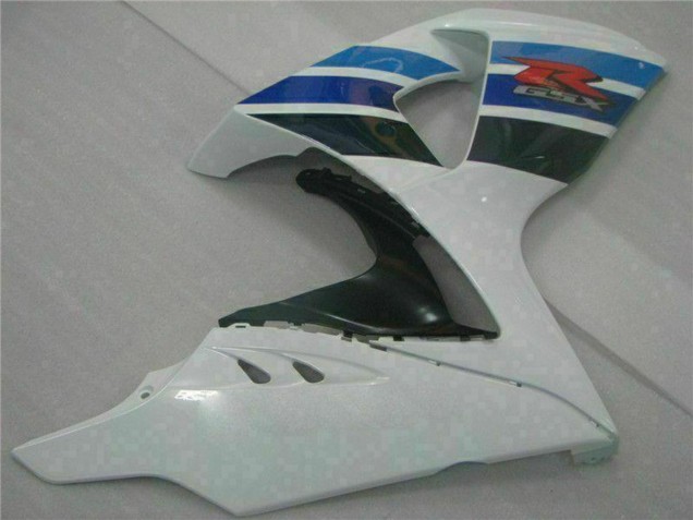 Mejores Completo Carenados Moto Suzuki GSXR 1000 2009-2016 - Blanco Azul Negro