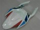 Mejores Completo Carenados Moto Suzuki GSXR 1000 2009-2016 - Blanco Azul Negro