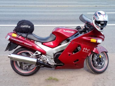Mejores Carenados Moto Kawasaki ZZR1100 1993-2003 - Rojo