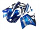 Mejores Carenados Moto Kawasaki ZZR1100 1993-2003 - Azul Plata Negro
