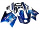 Mejores Carenados Moto Kawasaki ZZR1100 1993-2003 - Azul Plata Negro