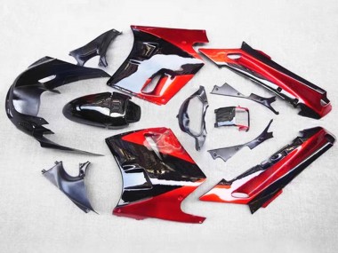 Mejores Carenados Moto Kawasaki ZZR1100 1993-2003 - Rojo Negro