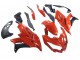 Mejores Carenados Moto Kawasaki Versys 650 2015-2021 - Rojo Negro Mate