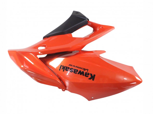 Mejores Carenados Moto Kawasaki Versys 650 2015-2021 - Rojo Negro Mate
