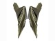 Mejores Carenados Moto Kawasaki Versys 650 2022-2025 - Verde Oscuro Negro