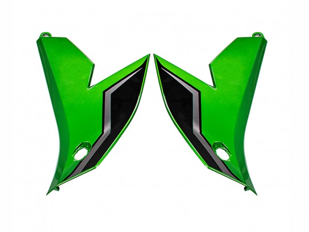 Mejores Carenados Moto Kawasaki Versys 650 2022-2025 - Verde Negro Brillante
