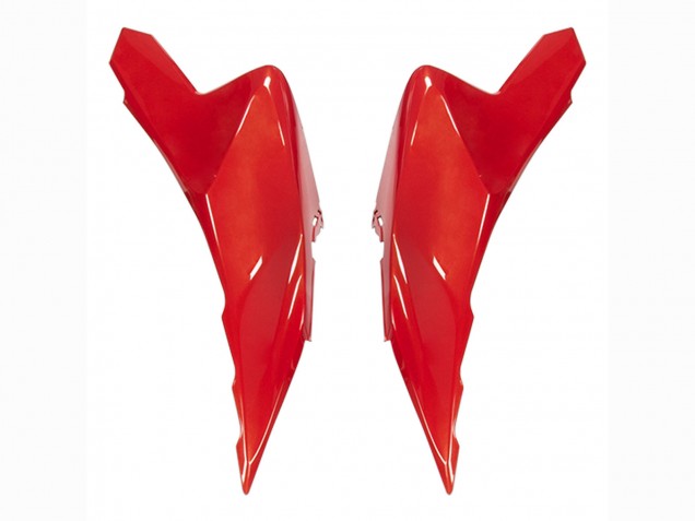 Mejores Carenados Moto Kawasaki Versys 650 2022-2025 - Rojo Negro