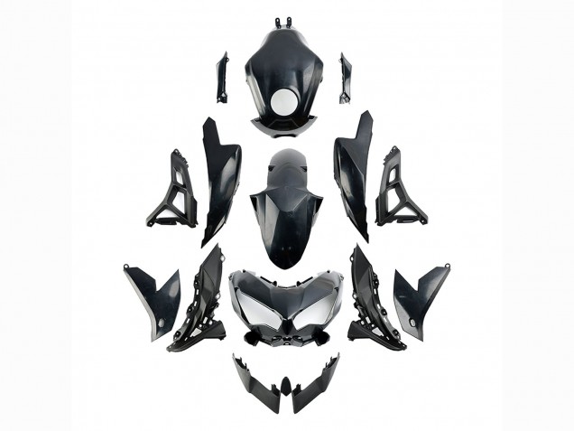 Mejores Carenados Moto Kawasaki Versys 650 2022-2025 - Negro Brillante