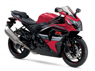 Mejores Carenados Moto Suzuki GSXR 1000 2009-2016 - Rojo Gris