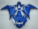 Mejores Carenados Moto Yamaha FZ6R 2009-2015 - Azul Blanco