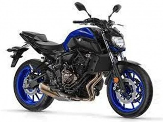 Mejores Carenados Moto Yamaha MT07/FZ07 2012-2017 - Azul Negro