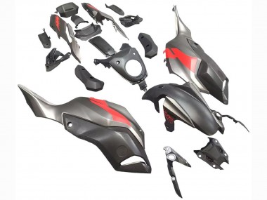 Mejores Carenados Moto Yamaha MT07/FZ07 2012-2017 - Gris Rojo
