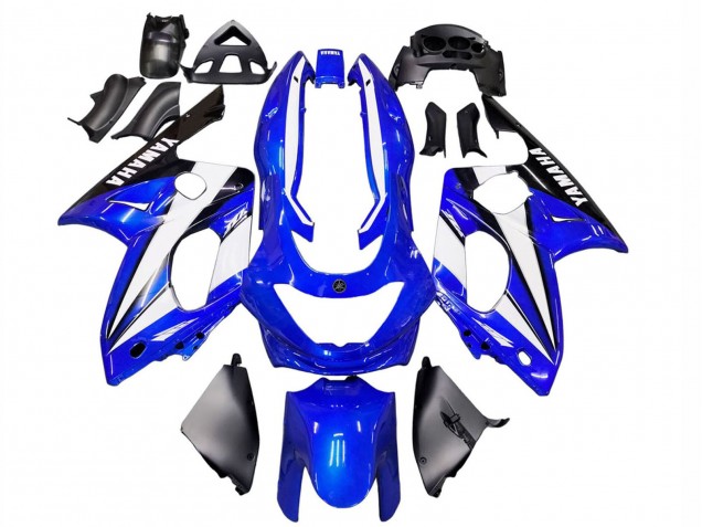 Mejores Carenados Moto Yamaha YZF600R Thundercat 1996-2007 - Azul Blanco Negro