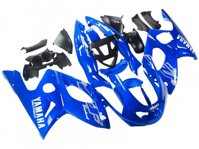 Mejores Carenados Moto Yamaha YZF600R Thundercat 1996-2007 - Azul Blanco Plata