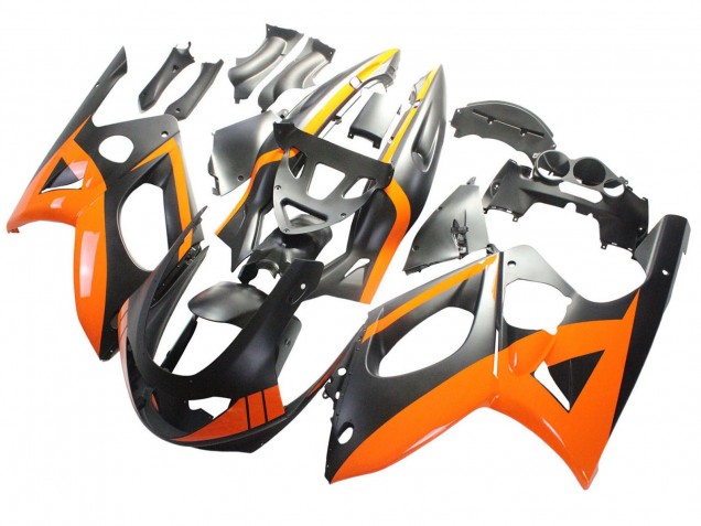 Mejores Carenados Moto Yamaha YZF600R Thundercat 1996-2007 - Negro Naranja