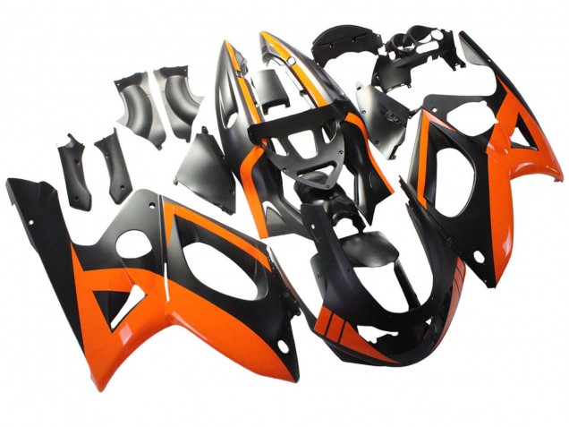 Mejores Carenados Moto Yamaha YZF600R Thundercat 1996-2007 - Negro Naranja