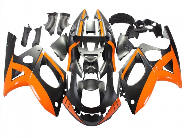 Mejores Carenados Moto Yamaha YZF600R Thundercat 1996-2007 - Negro Naranja
