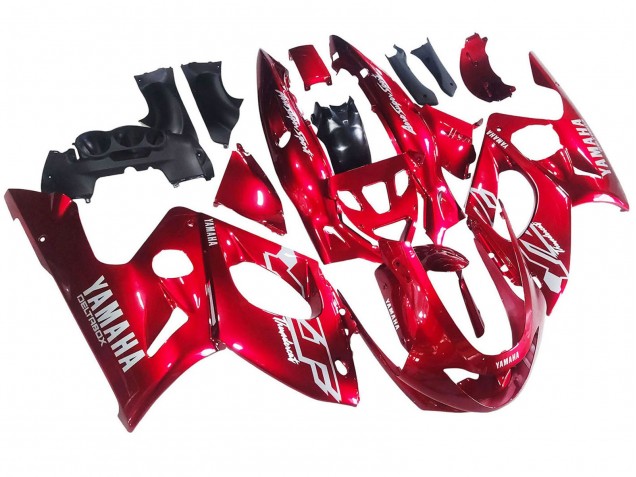Mejores Carenados Moto Yamaha YZF600R Thundercat 1996-2007 - Rojo Blanco Thunderace
