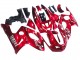 Mejores Carenados Moto Yamaha YZF600R Thundercat 1996-2007 - Rojo Blanco Thunderace
