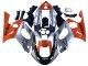 Mejores Carenados Moto Yamaha YZF600R Thundercat 1996-2007 - Naranja Gris Negro Brillante