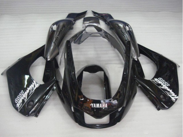 Mejores Carenados Moto Yamaha YZF 1000R Thunderace 1997-2007 - Negro Gris Thunderace