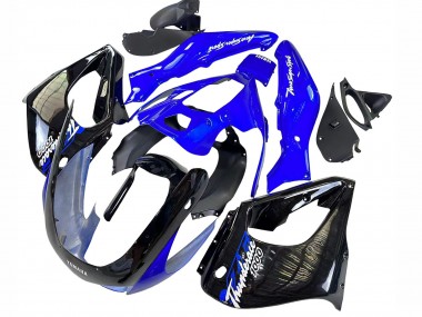 Mejores Carenados Moto Yamaha YZF 1000R Thunderace 1997-2007 - Azul Negro Thunderace