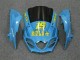 Mejores Carenados Moto Suzuki GSXR 1000 2009-2016 - Azul Amarillo Rizla 19 Rojo