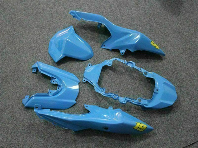 Mejores Carenados Moto Suzuki GSXR 1000 2009-2016 - Azul Amarillo Rizla 19 Rojo