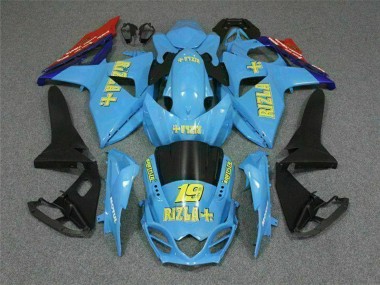Mejores Carenados Moto Suzuki GSXR 1000 2009-2016 - Azul Amarillo Rizla 19 Rojo