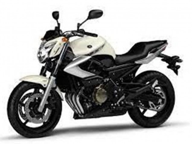 Mejores Carenados Moto Yamaha XJ6 2009-2012 - Blanco Plata Negro