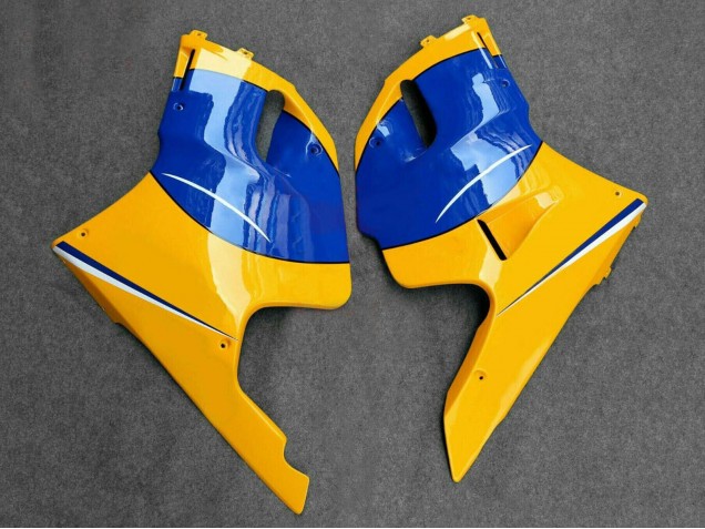 Mejores Carenados Moto Yamaha TZR250 3XV 1991-1994 - Amarillo Azul Blanco