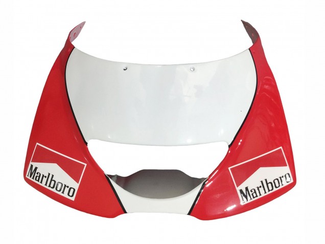Mejores Carenados Moto Yamaha TZR250 3XV 1991-1994 - Blanco Rojo Marlboro Castrol Dunlop