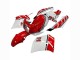 Mejores Carenados Moto Yamaha RZV500 / RD500 1985-1987 - Blanco Rojo Negro